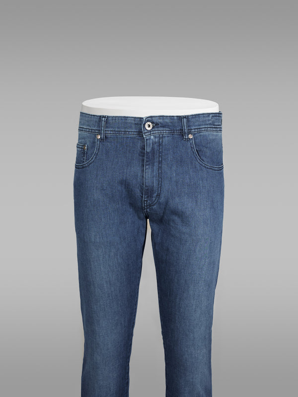 Rota Sport Summer Blue denim cotton 5 pockets trousers Presa