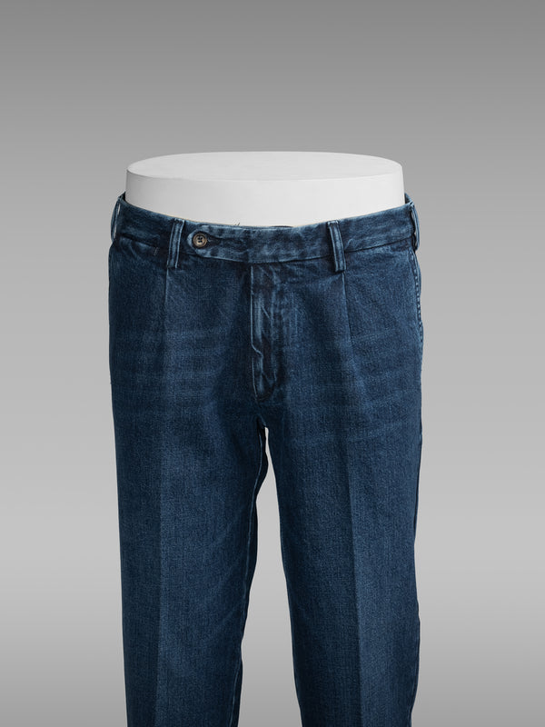 Rota Sport Winter Blue denim cotton sport trousers Sconto