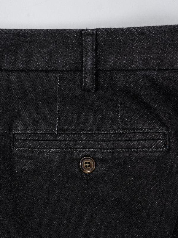 Rota Sport Winter Black denim cotton sport trousers Offerta