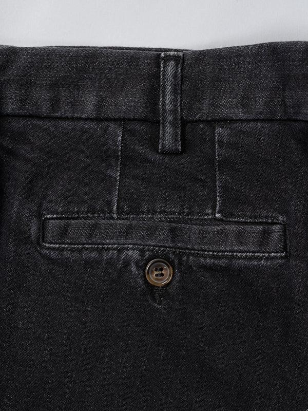 Rota Sport Winter Black denim cotton sport trousers Economico