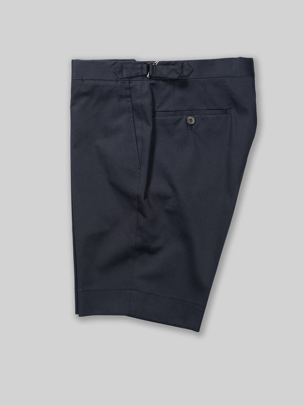 Rota Summer Dark blue pair of regular fit cotton bermuda Outlet
