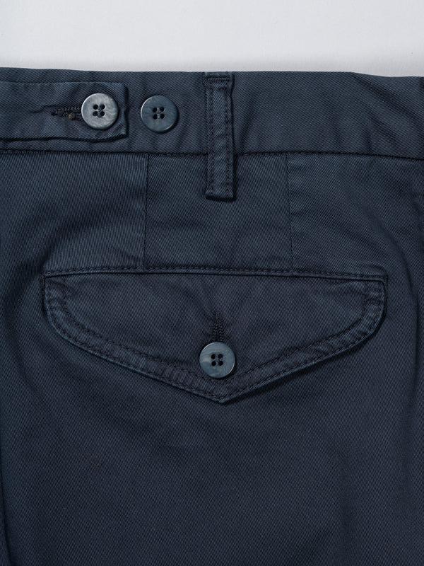 Rota Sport Summer Dark blue pair of regular fit cotton sport bermuda In Vendita