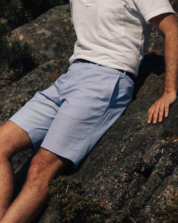 Rota Summer Sky blue pair of regular fit cotton bermuda Saldi