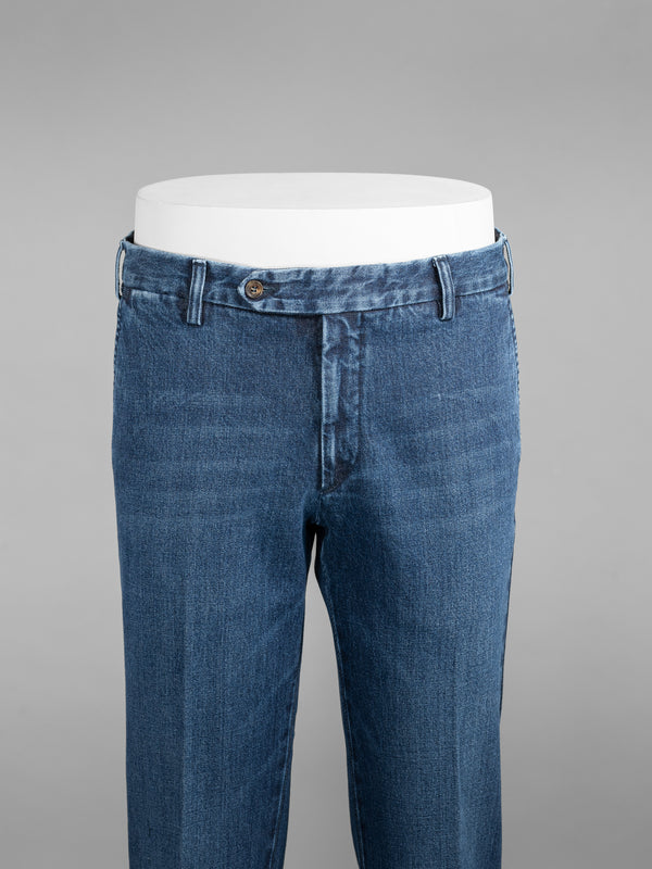 Rota Sport Winter Blue denim cotton sport trousers