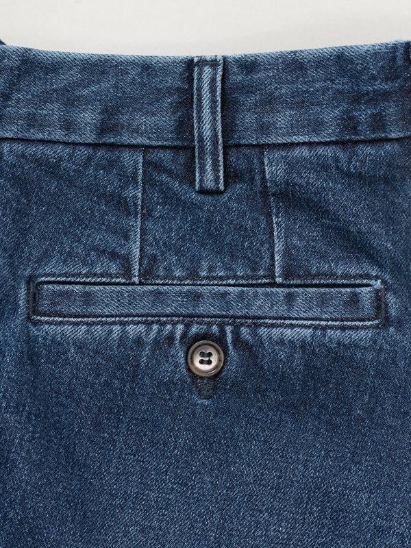 Rota Sport Winter Blue denim cotton sport trousers Vendite Flash