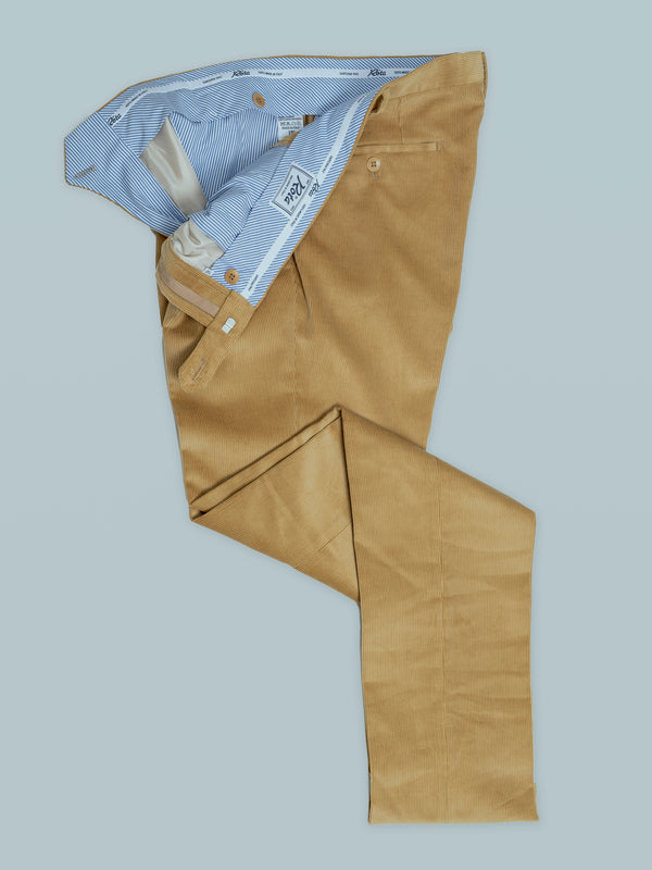 Rota Winter Dark beige corduroy medium wale trousers 2025