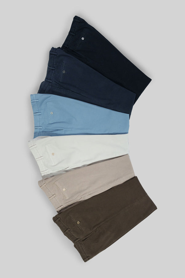 Rota Sport Winter Dark blue cotton elastan sport trousers In Linea