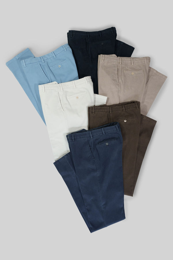 Rota Sport Winter Dark blue cotton elastan sport trousers In Linea