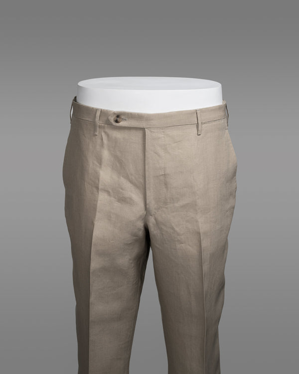 Rota Summer Roma light beige linen trousers Novità