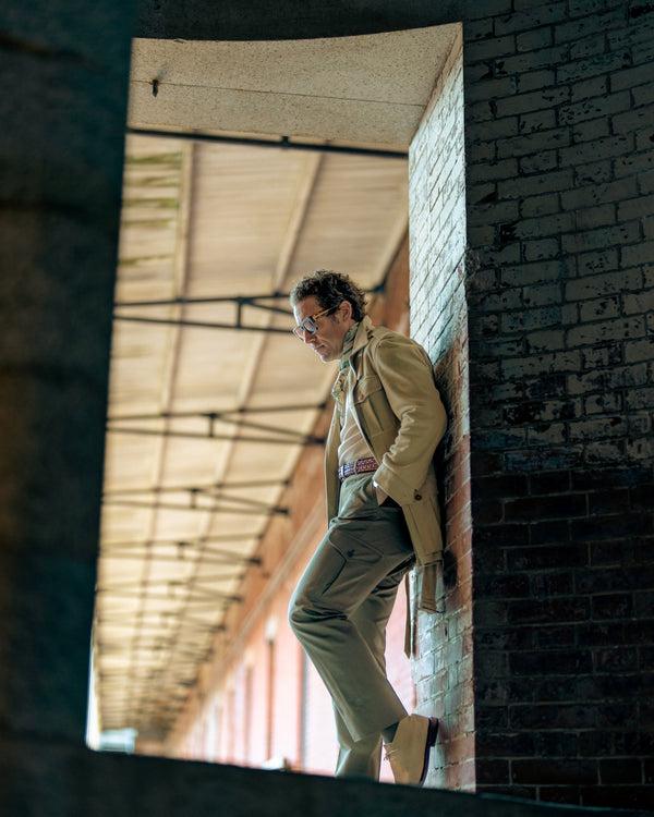 Rota Summer Green cotton trousers cargo Presa