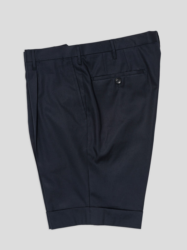 Rota Summer Dark blue pair of regular fit supima cotton bermuda Saldi