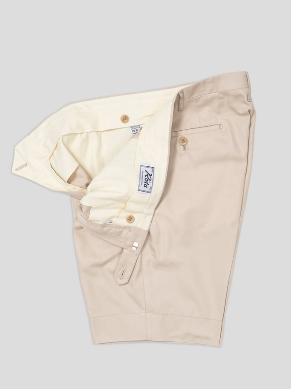 Rota Summer Light beige pair of regular fit supima cotton bermuda Offerte
