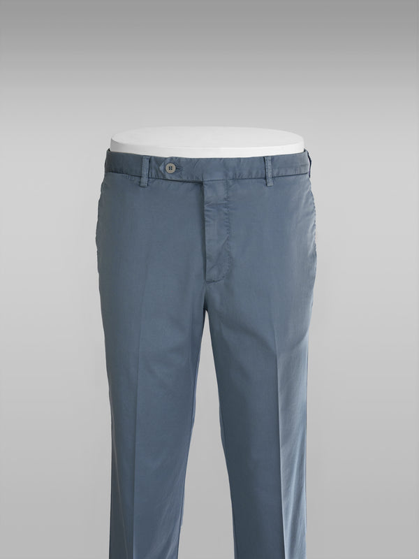 Rota Sport Summer Denim blue cotton supima sport trousers Vendita Calda