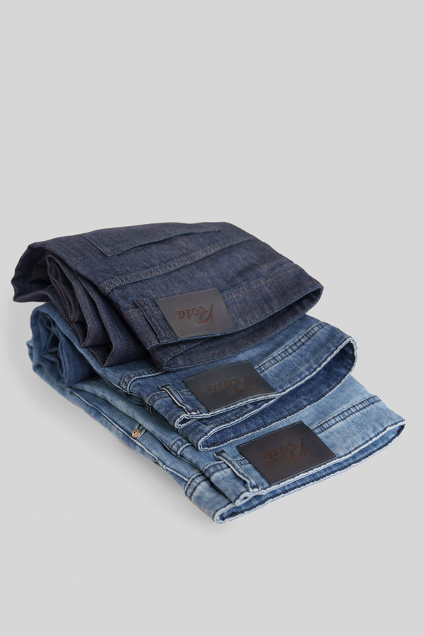Rota Sport Summer Light blue denim cotton 5 pockets trousers In Saldo