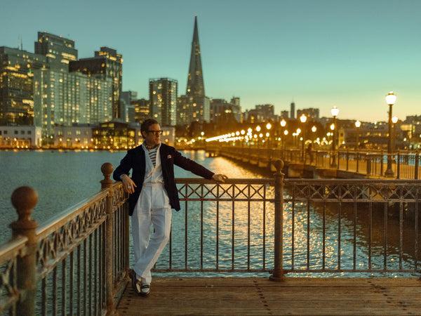 Rota Summer New York white linen trousers 2025