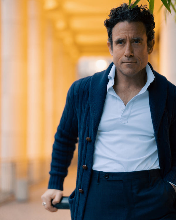 Rota Summer Roma dark blue wool trouser Italy
