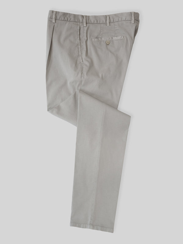 Rota Sport Summer Light beige cotton supima sport trousers 1 pleat Nuovo