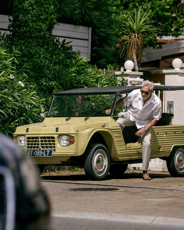 Rota Summer Como gabardine wool trousers Affare Del Giorno