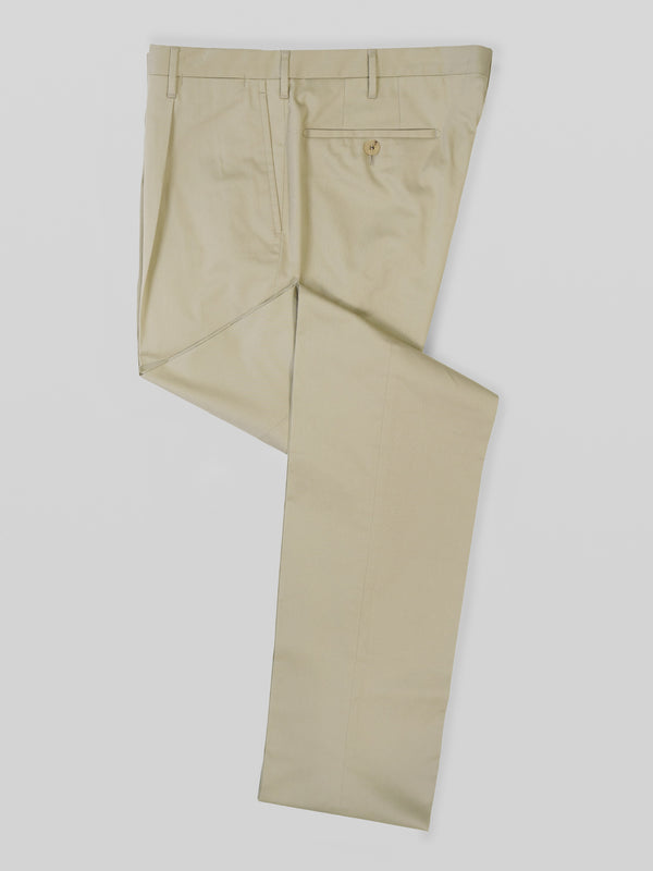 Rota Summer Light beige cotton elastan trousers Convenienza