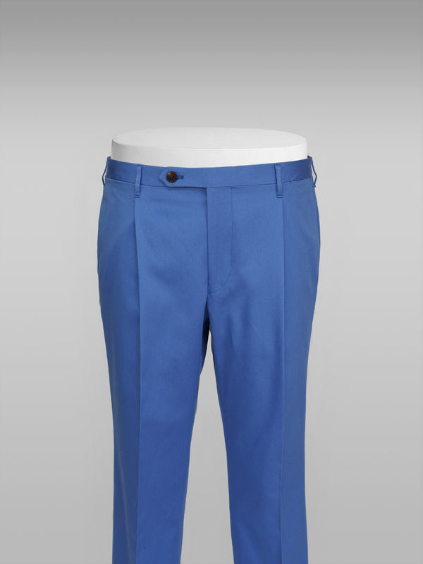 Rota Summer Sky blue cotton trousers Novità