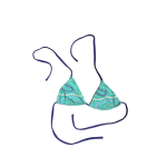 Sort of looser Eco-Triangolo_Streamers Turquoise Promozione