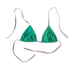 Sort of looser Eco-Triangolo_Zebra Turquoise Pezzi Unici