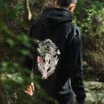 Sort of looser UNISEX Hoodie BARONG_Black Rose #baliinspired Moda