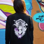 Sort of looser UNISEX Crew Neck BARONG_Black Violet #baliinspired 2025