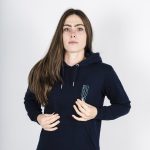 Sort of looser REVOLUTION_navy hoodie Prezzo Ridotto