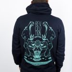 Sort of looser REVOLUTION_navy hoodie Prezzo Ridotto