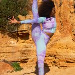 Sort of looser Eco-Crop Top Yoga_Violet Soddisfazione Garantita