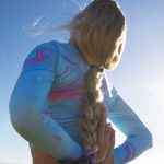 Sort of looser Eco-Crop Top Yoga_Blue Qualità Garantita