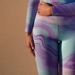 Sort of looser Eco-Leggings Yoga_Violet Negozi Online