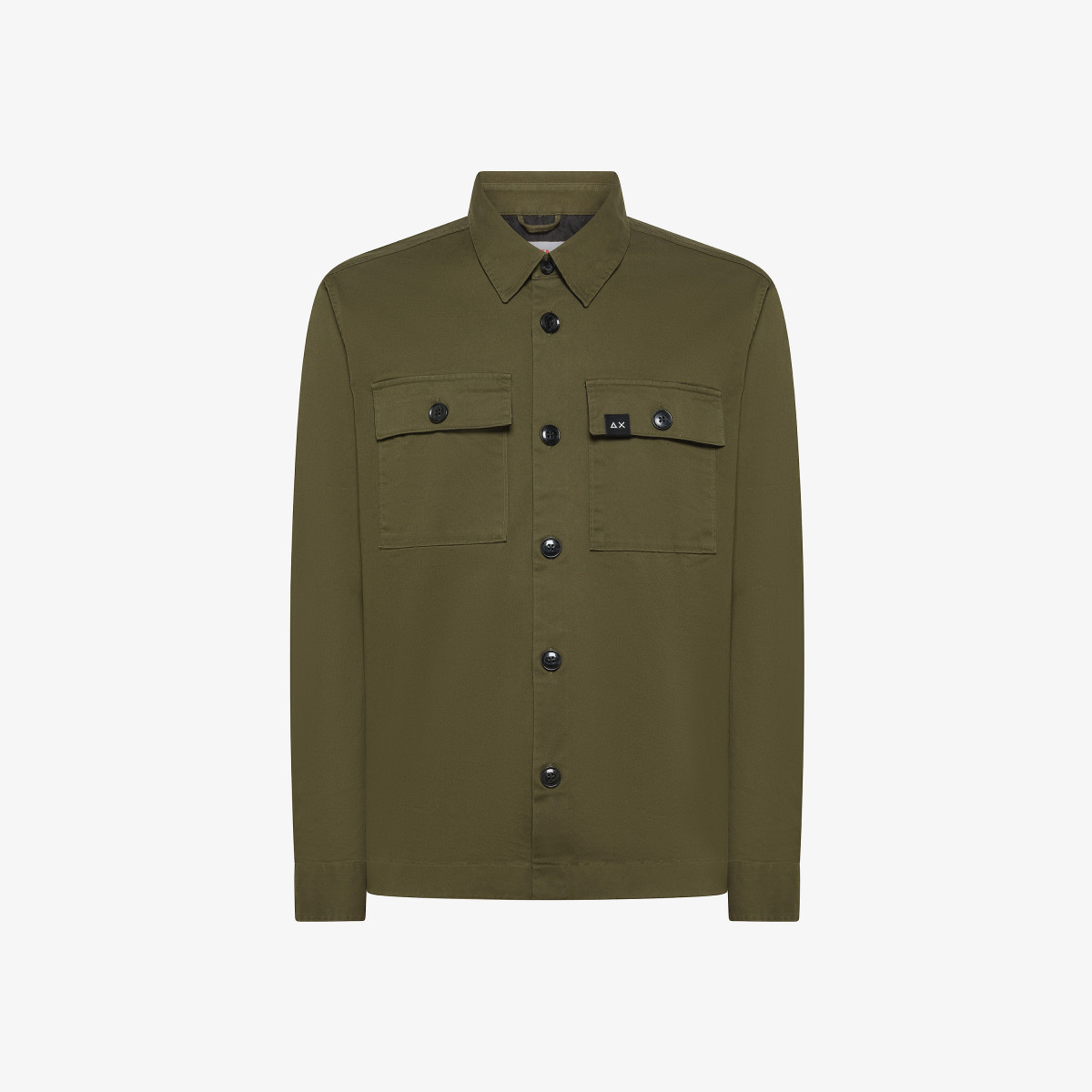 Sun 68 Giacca Overshirt In Cotone - Uomo Acquista Ora
