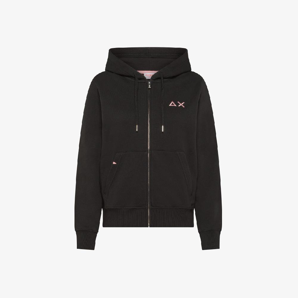 Sun 68 Felpa Con Cappuccio In Cotone - Donna Offerte