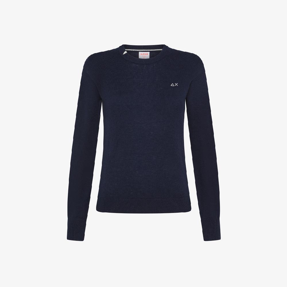 Sun 68 Maglia In Lana E Cotone - Donna Nuovo
