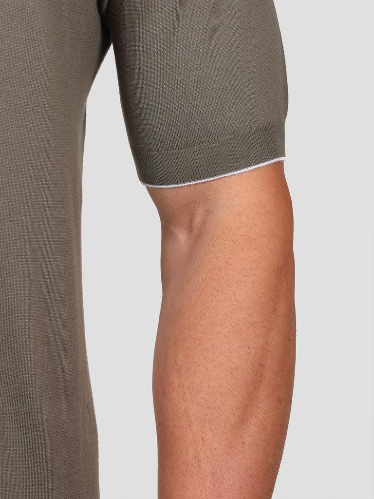 Svevo Maglia Polo 100% Cotone Supersoft Grigia e Bianca Pezzi Unici