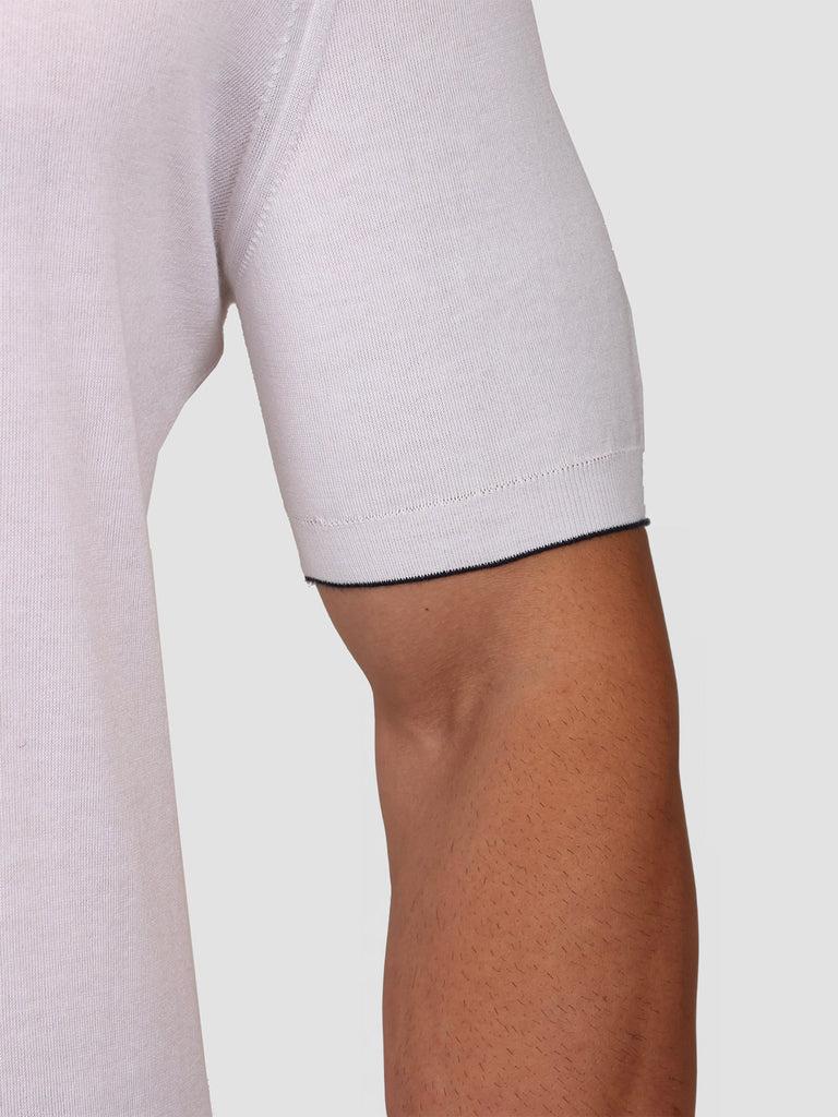 Svevo Maglia Polo con Zip 100% Cotone Supersoft Bianca Soddisfazione Garantita