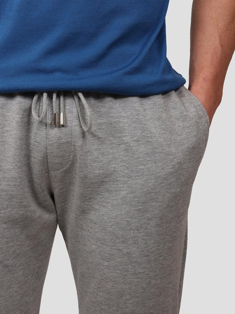 Svevo Pantalone Jogging Cotone e Cashmere Grigio Vendite Flash