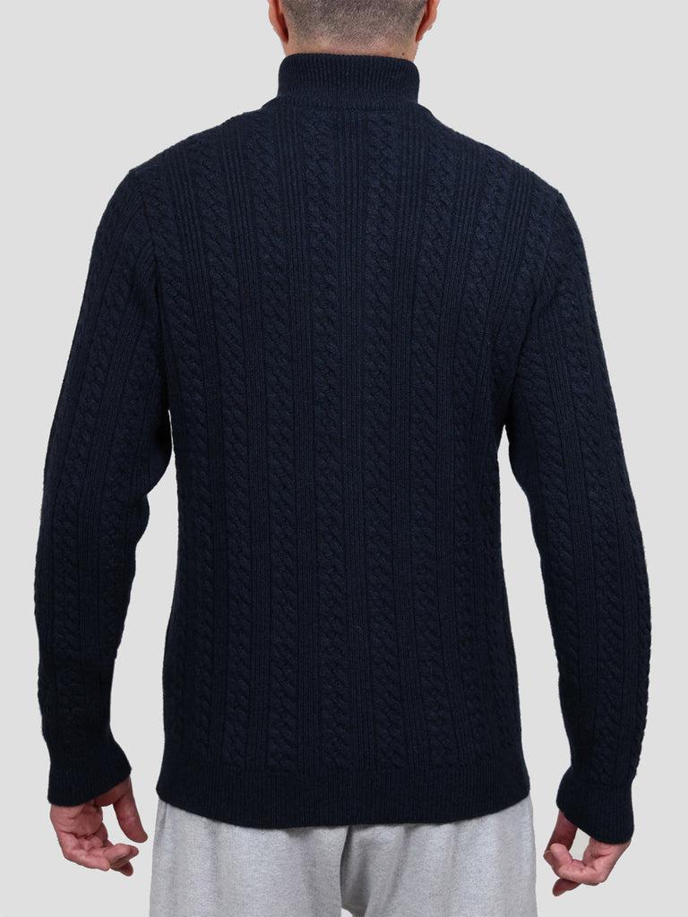 Svevo Giubbotto 100% Cashmere Blu Italy