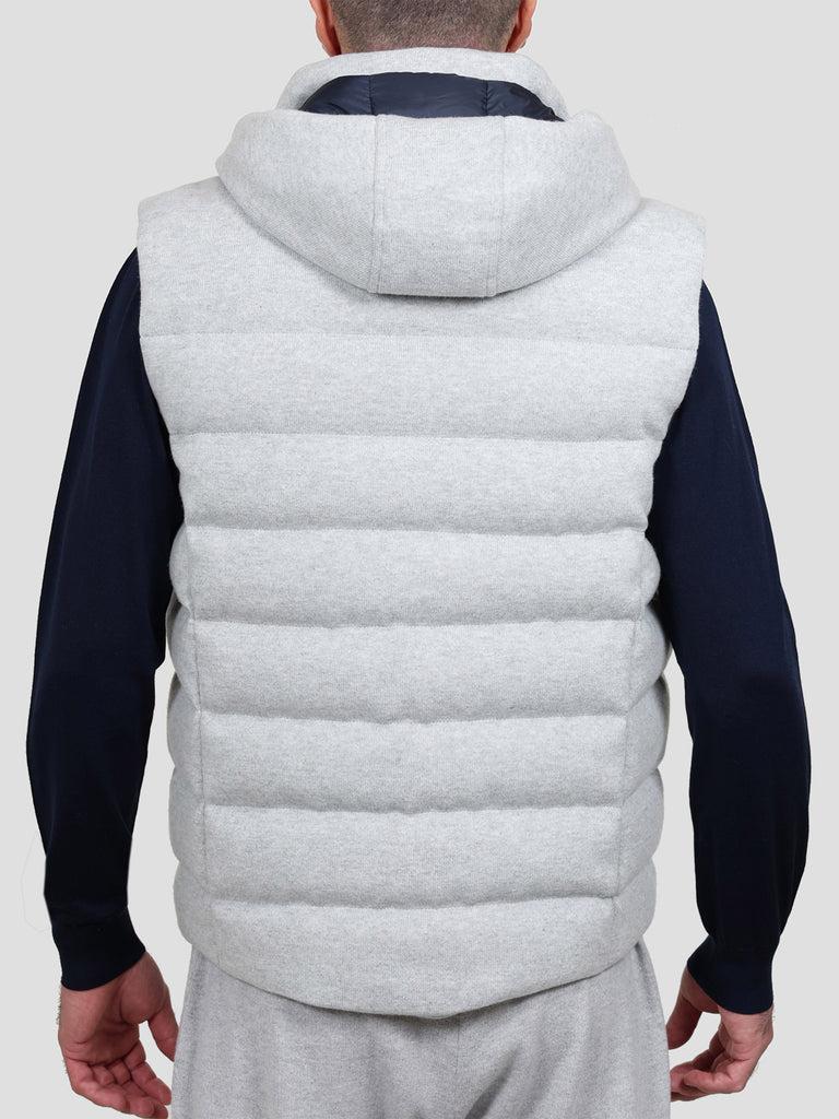 Svevo Giubbotto con zip in Cashmere Grigio Promozione