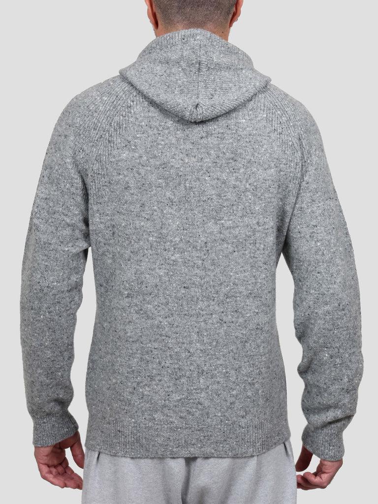 Svevo Giubbotto con zip Lana Cashmere e Poliammide Grigio Pezzi Unici