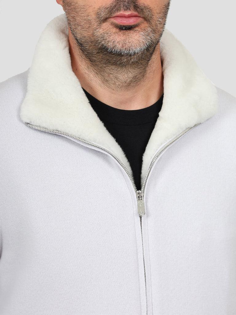 Svevo Giubbotto Lana e Montone Grigio Acquista Ora
