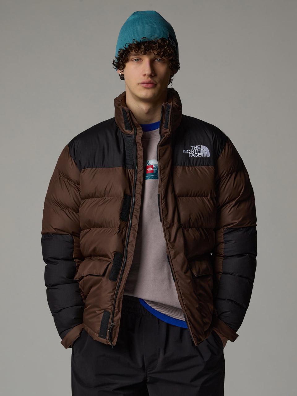 THE NORTH FACE Giaccone Color Block Imbottito Limbara Marrone Promozione