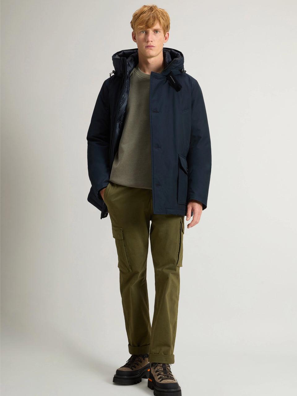 WOOLRICH Parka Arctic Anorak in Ramar Blu Acquista Ora