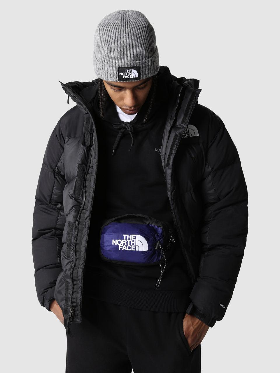THE NORTH FACE Piumino con Cappuccio Color Block Himalayan Nero Sottocosto