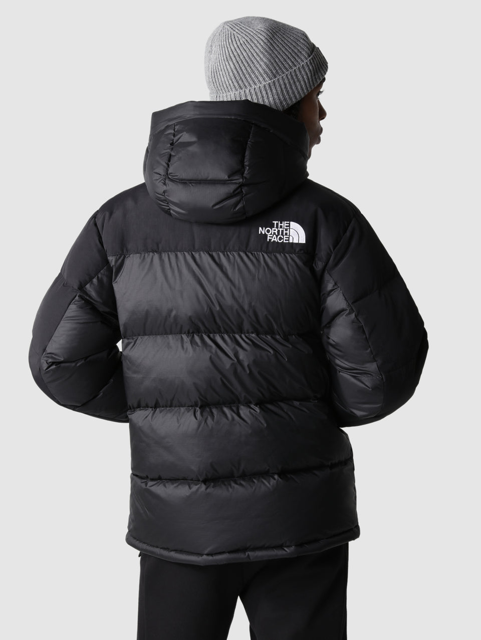 THE NORTH FACE Piumino con Cappuccio Color Block Himalayan Nero Sottocosto