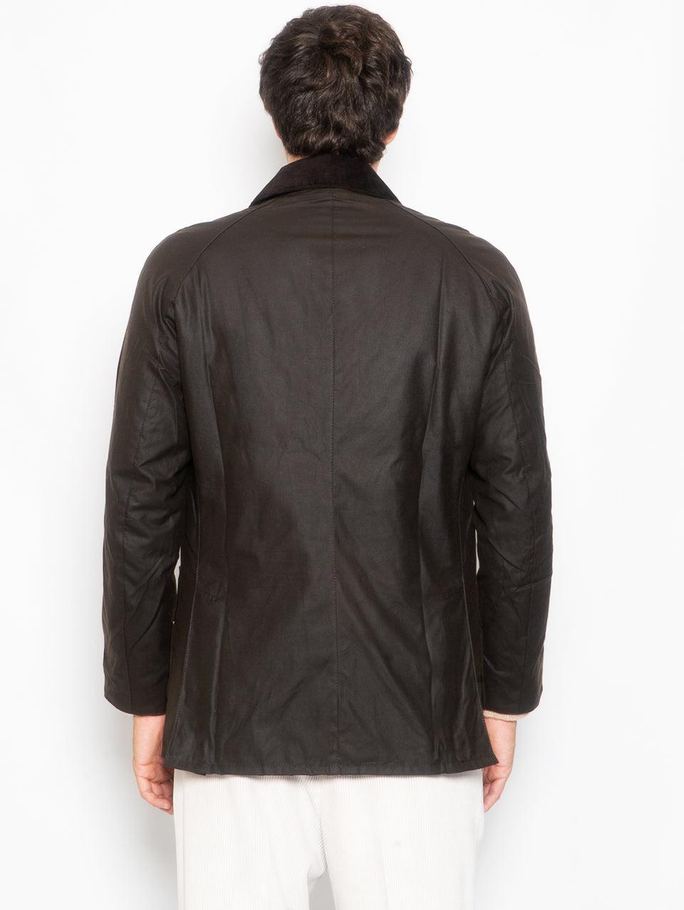 BARBOUR Giacca Ashby in Cotone Cerato Oliva Convenienza