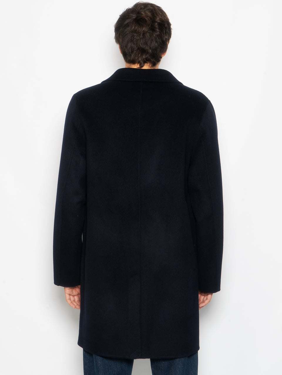 AMARANTO Cappotto Monopetto Tre Quarti Navy Hotsell
