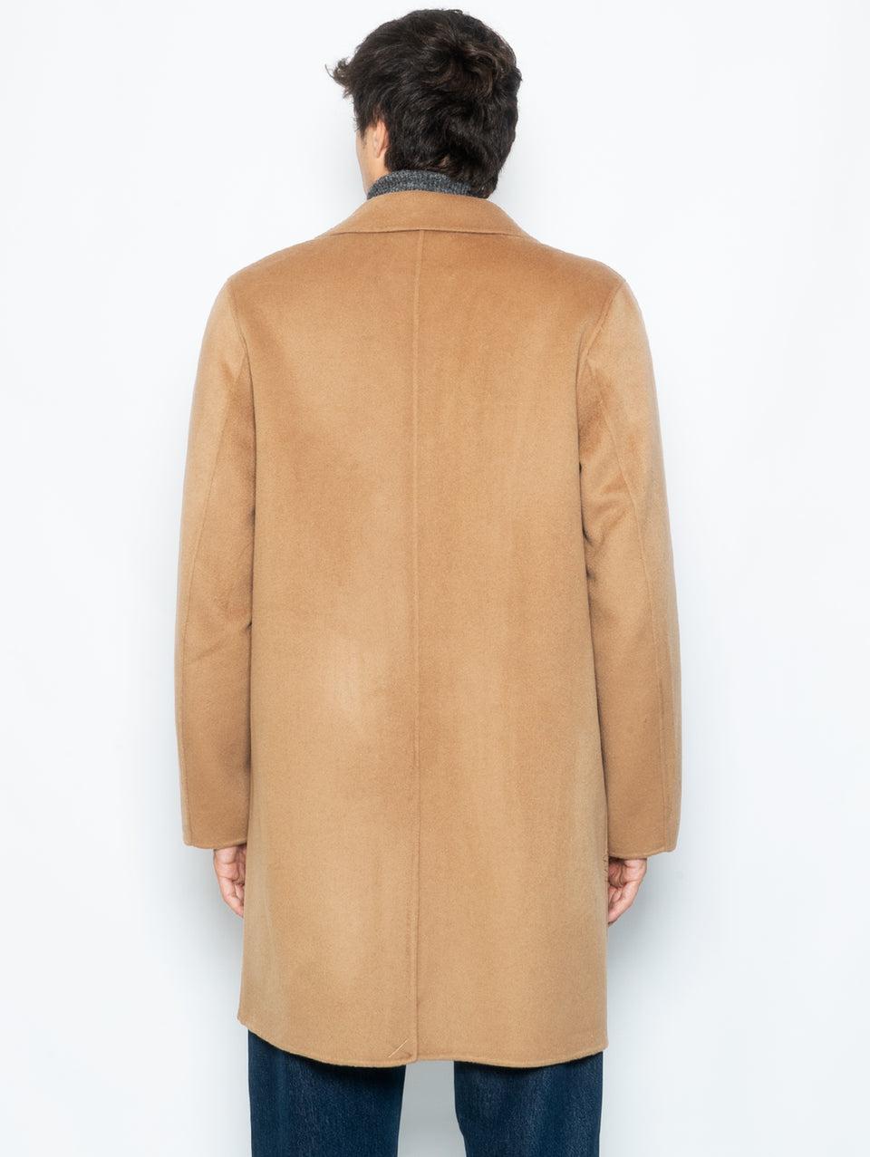 AMARANTO Cappotto Monopetto Tre Quarti Biscotto Vendita Calda